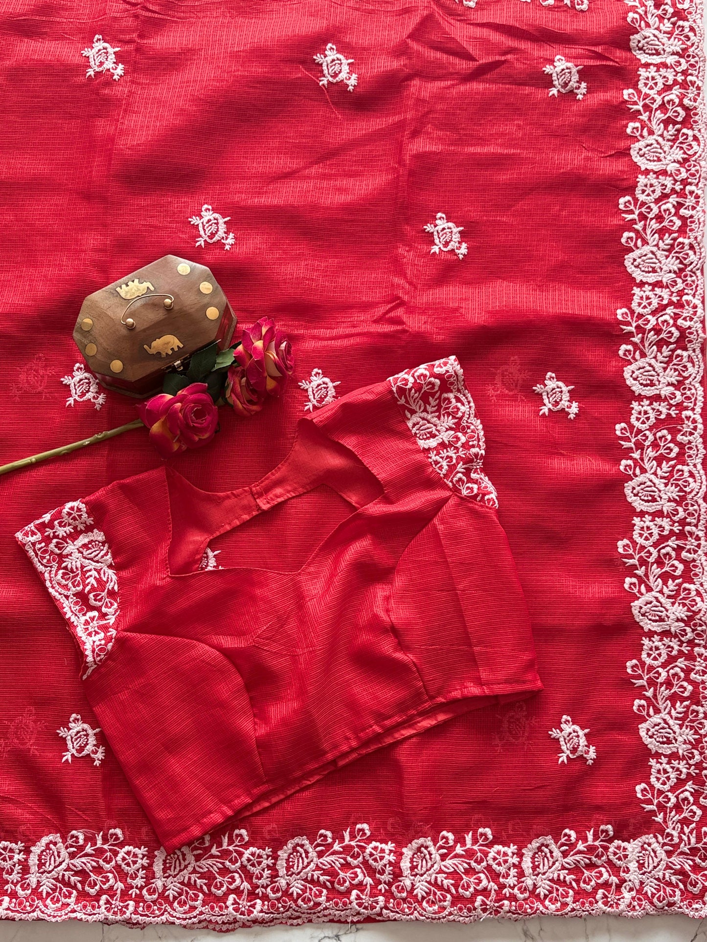 Ruhani Kora Kota Saree