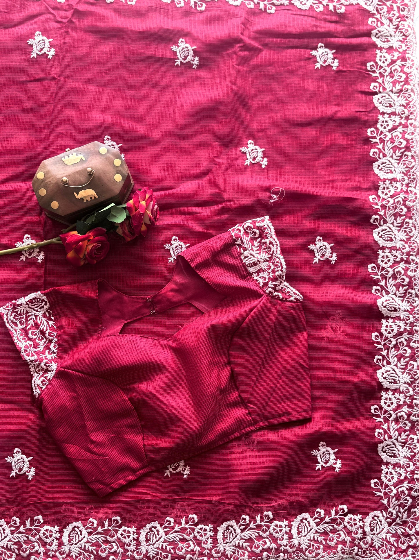 Ruhani Kora Kota Saree