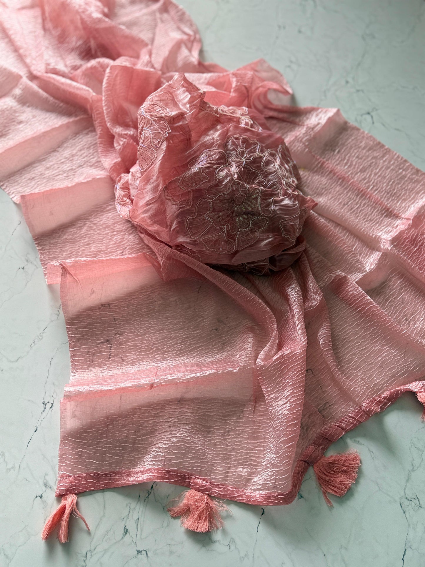 Shine Tissue Saree