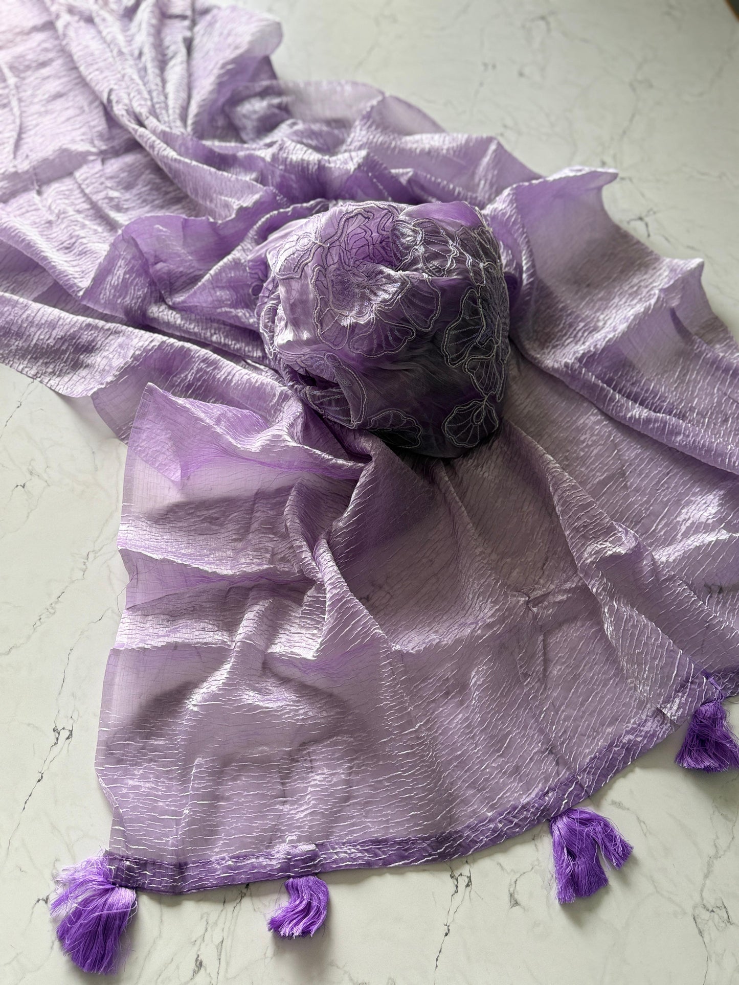 Shine Tissue Saree