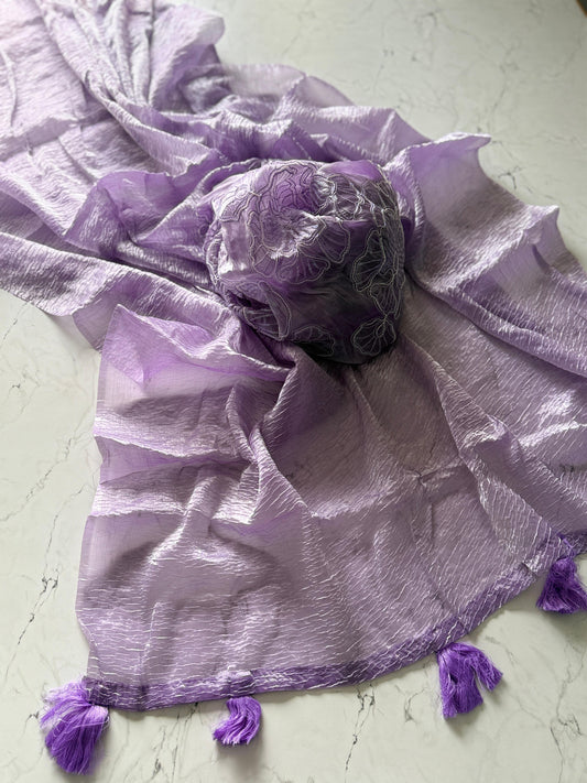 Shine Tissue Saree
