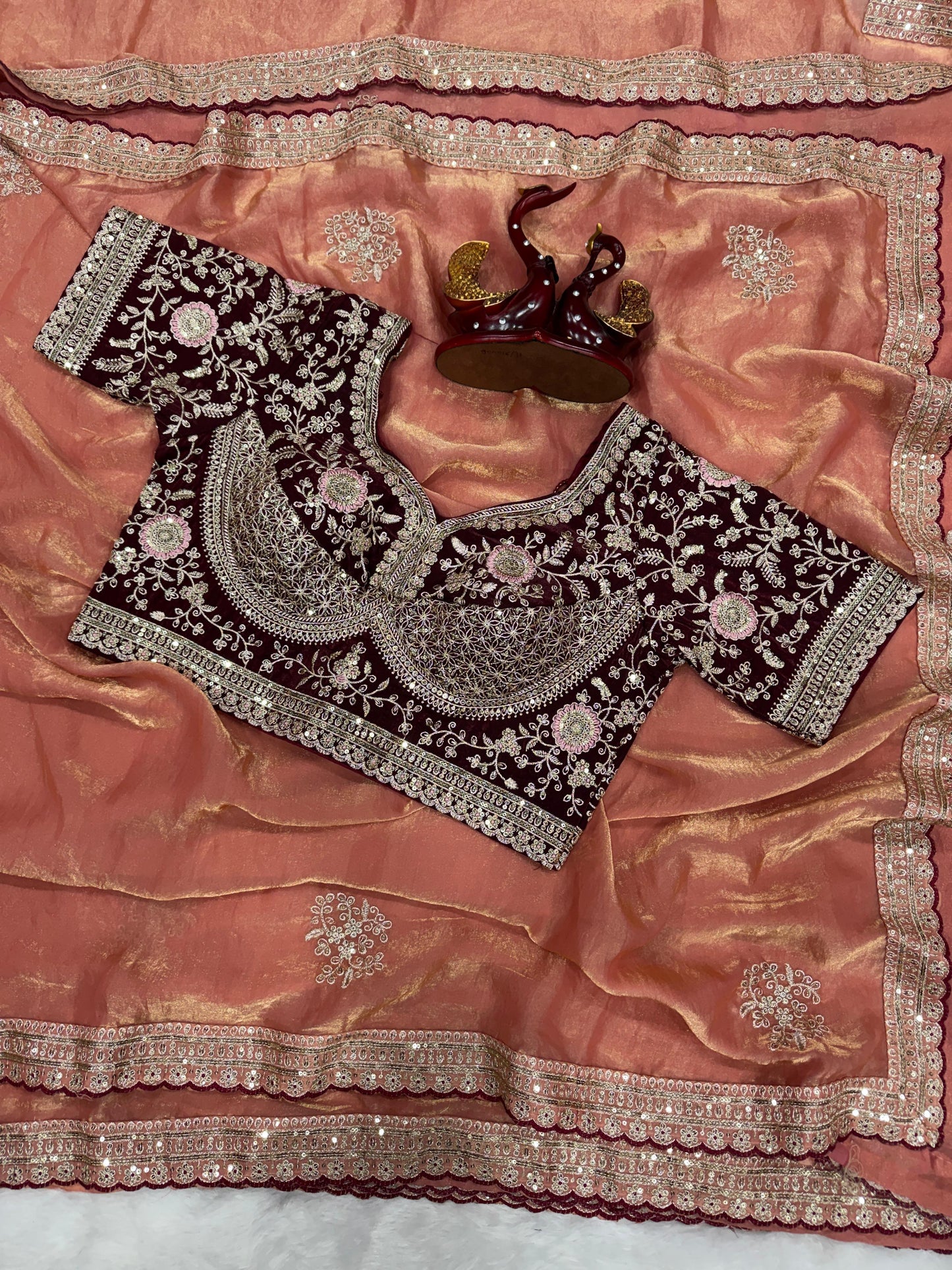 Gulnaar Zari Saree
