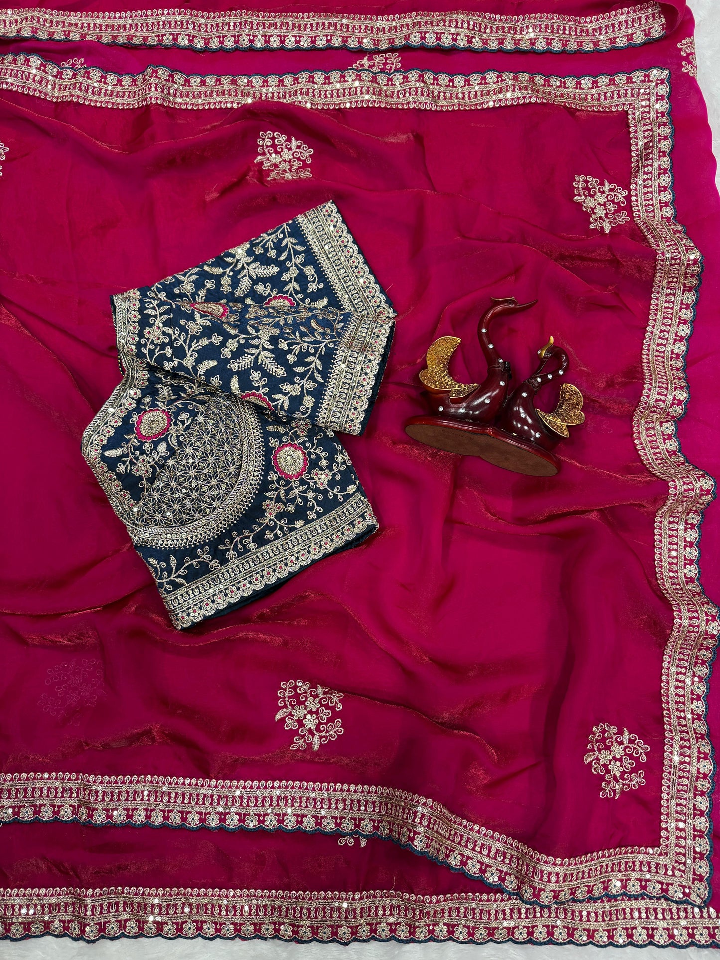 Gulnaar Zari Saree