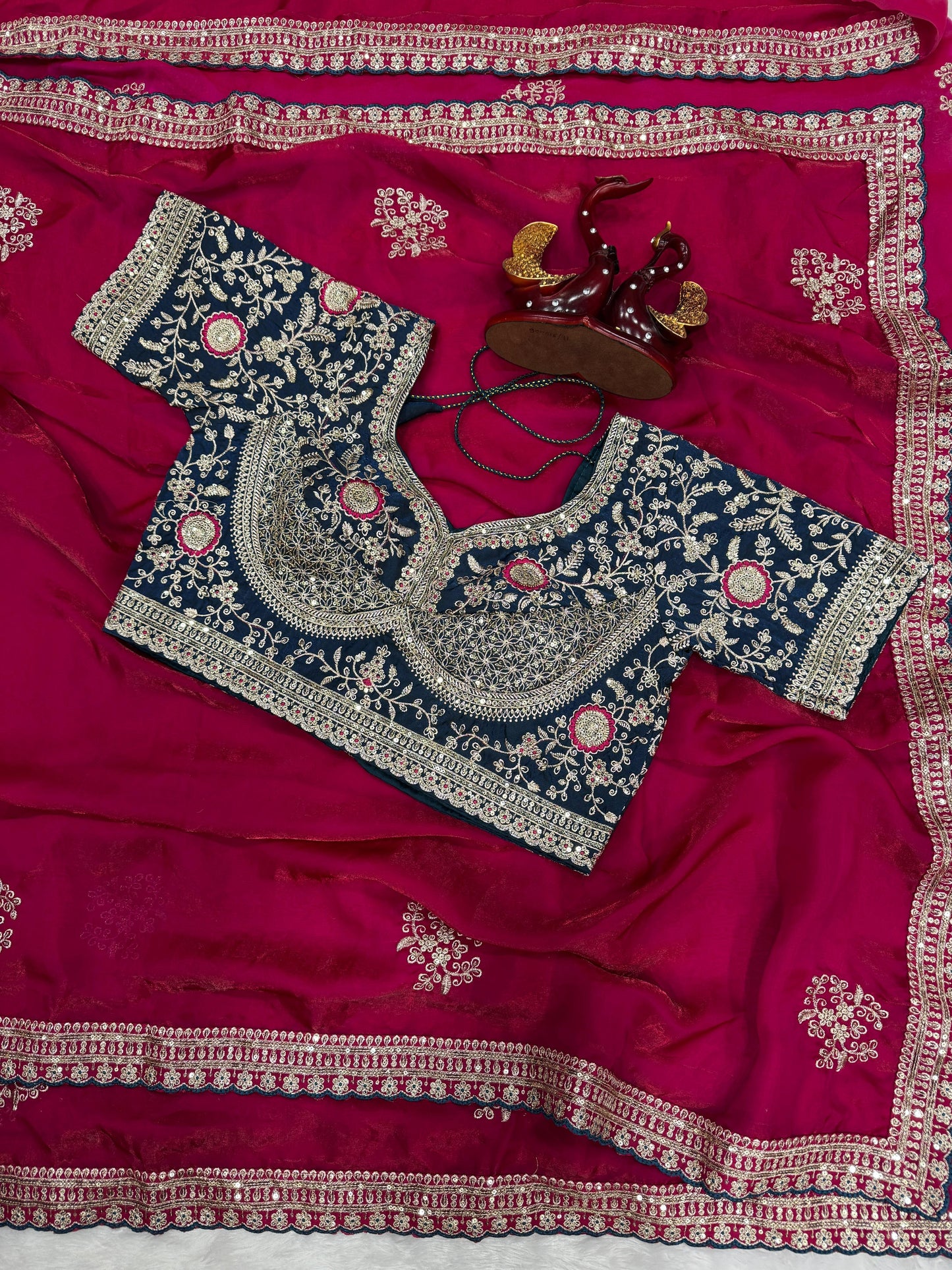 Gulnaar Zari Saree