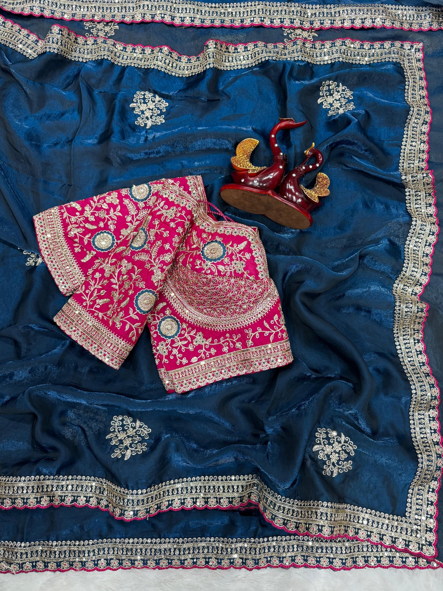 Gulnaar Zari Saree