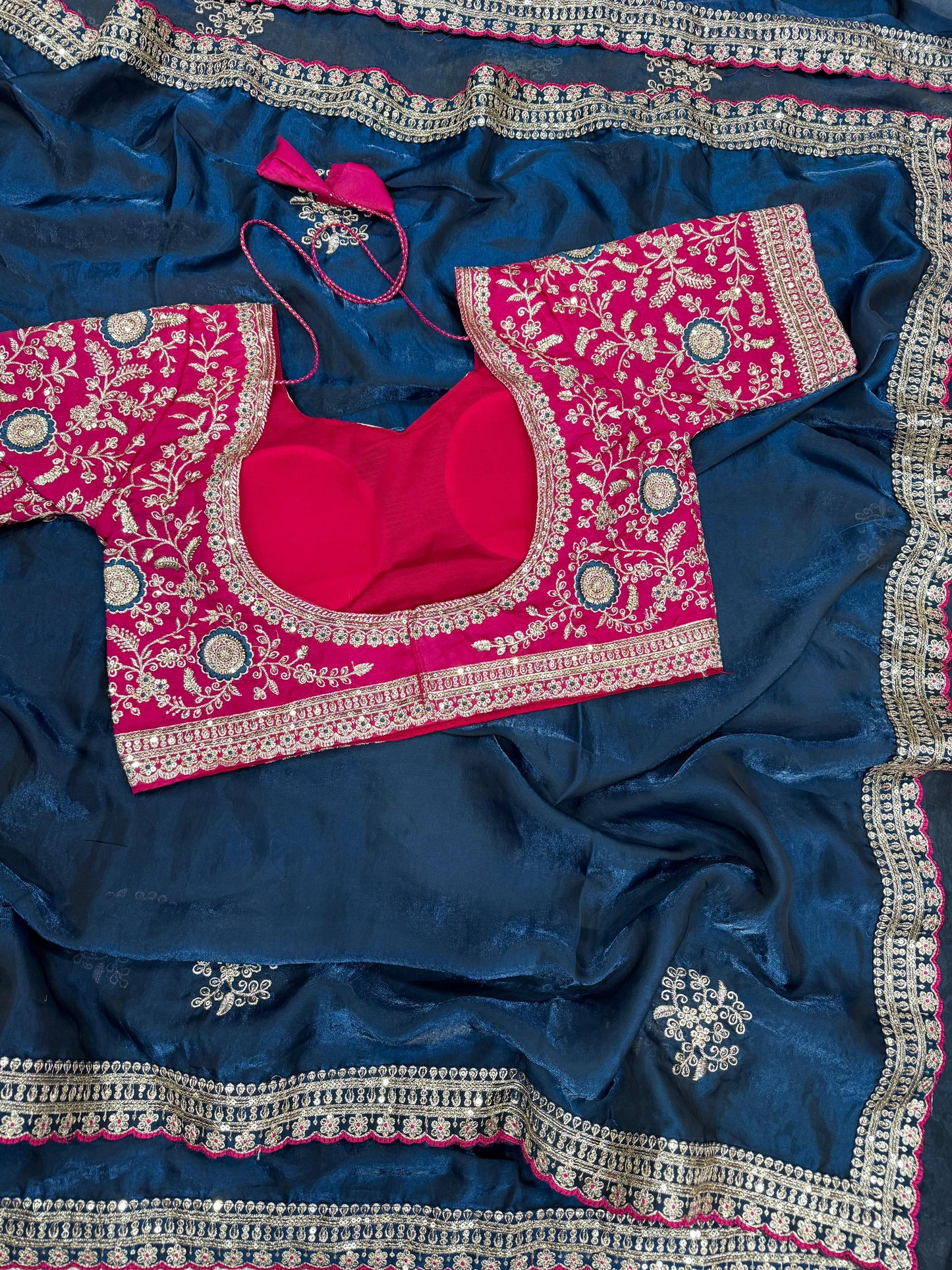 Gulnaar Zari Saree