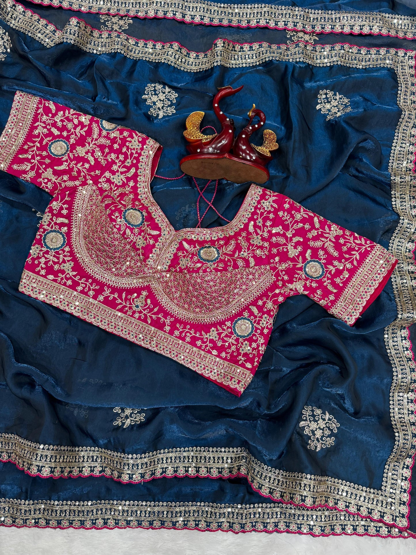 Gulnaar Zari Saree