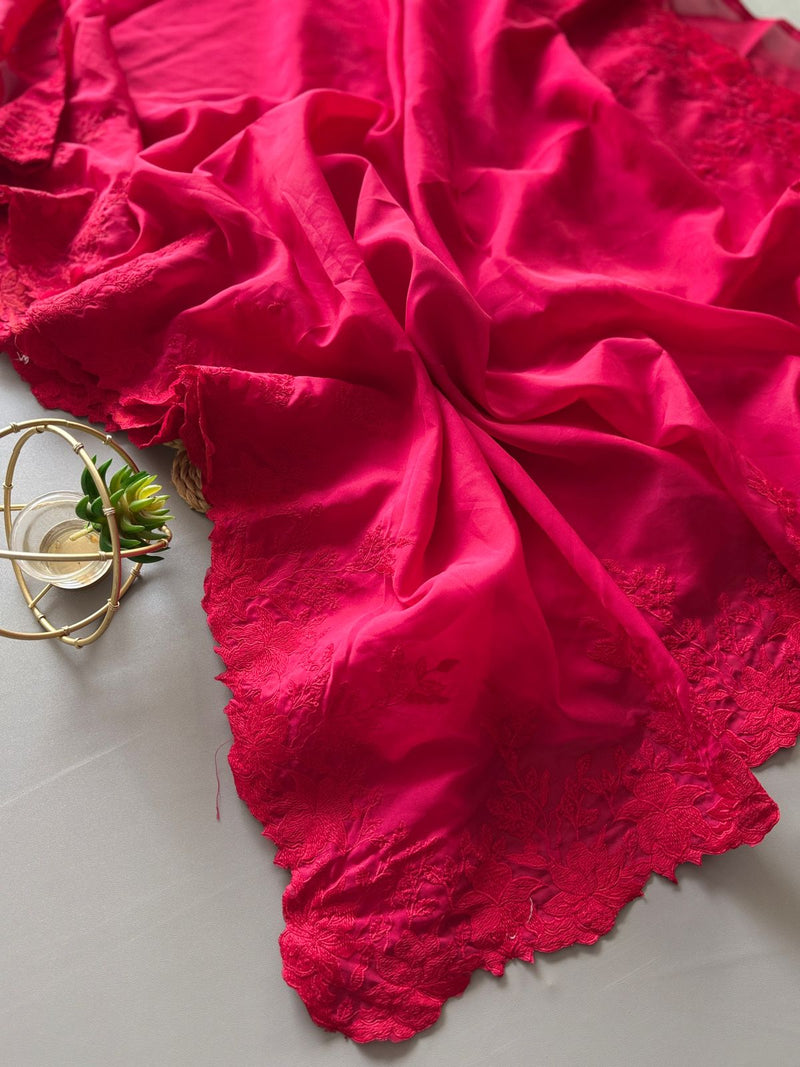 Petal Drape Saree