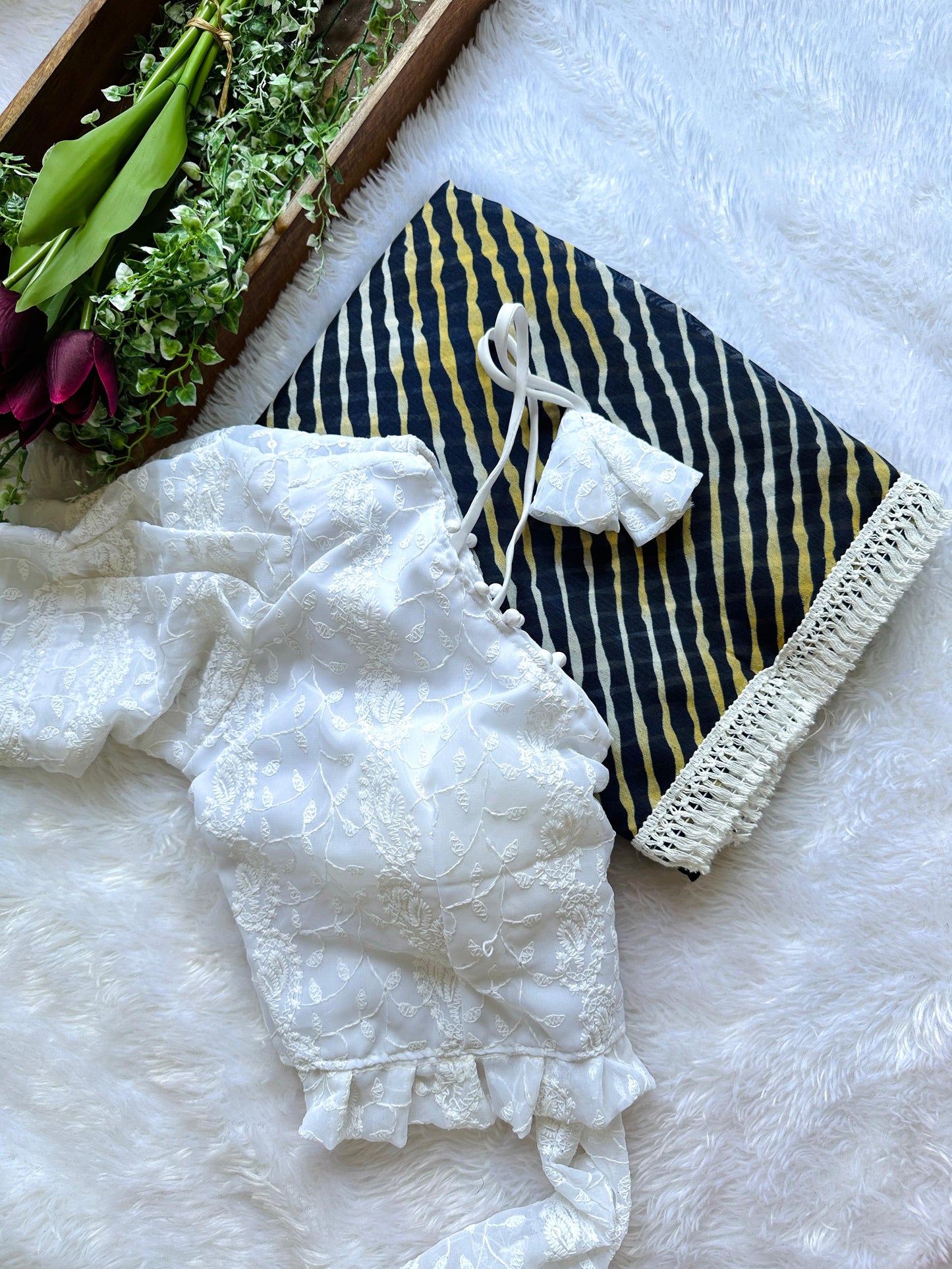 Saaya Stripes Saree
