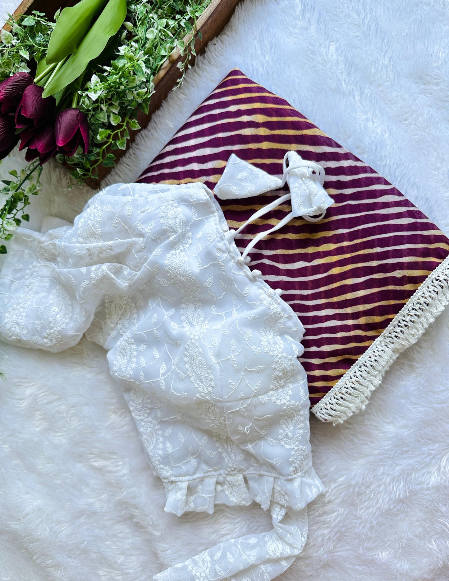 Saaya Stripes Saree