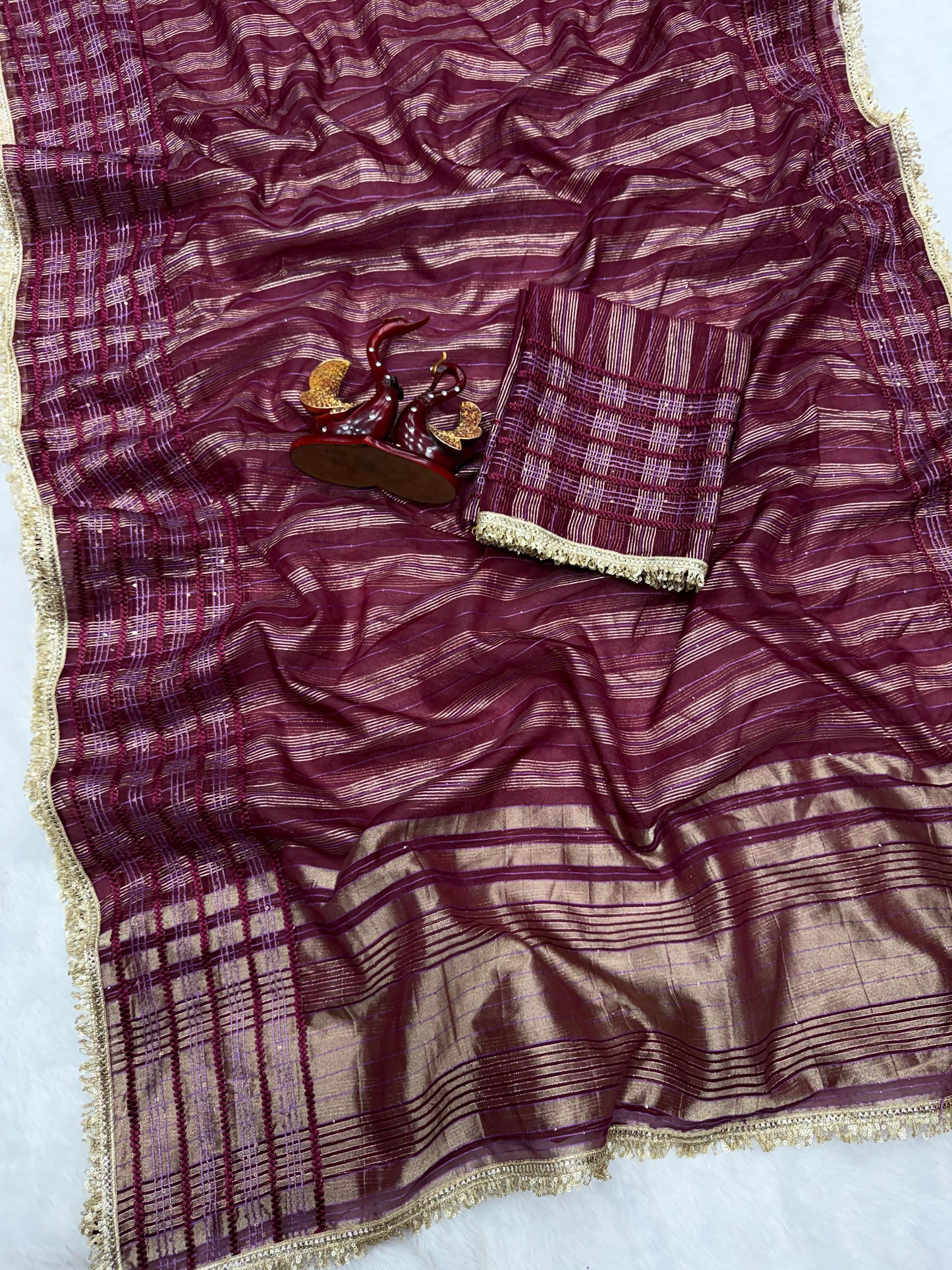 Zareen Sequin Saree