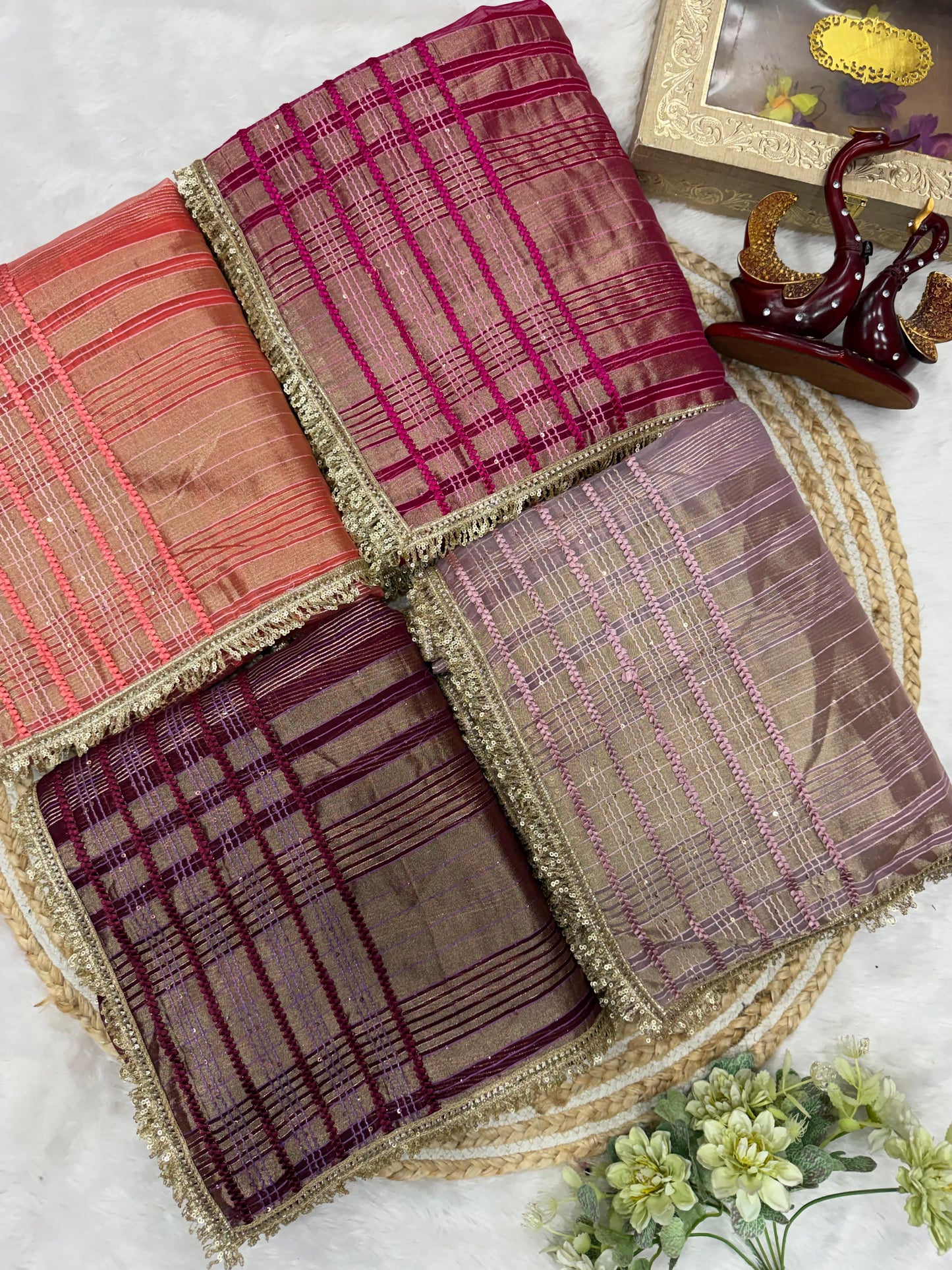 Zareen Sequin Saree