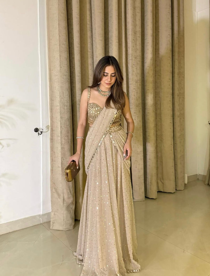 Saesha Spark Ready To Wear Lehenga Saree