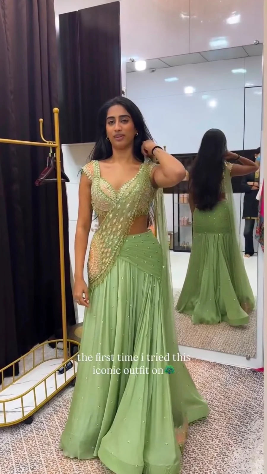 Zarelisse Ready To Wear Lehenga Saree