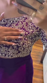 Ready To Wear Patta Saree